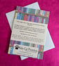 The Book Collector - Vintage Penguin Style Book - A5 Card - Can be personalised - Image 9