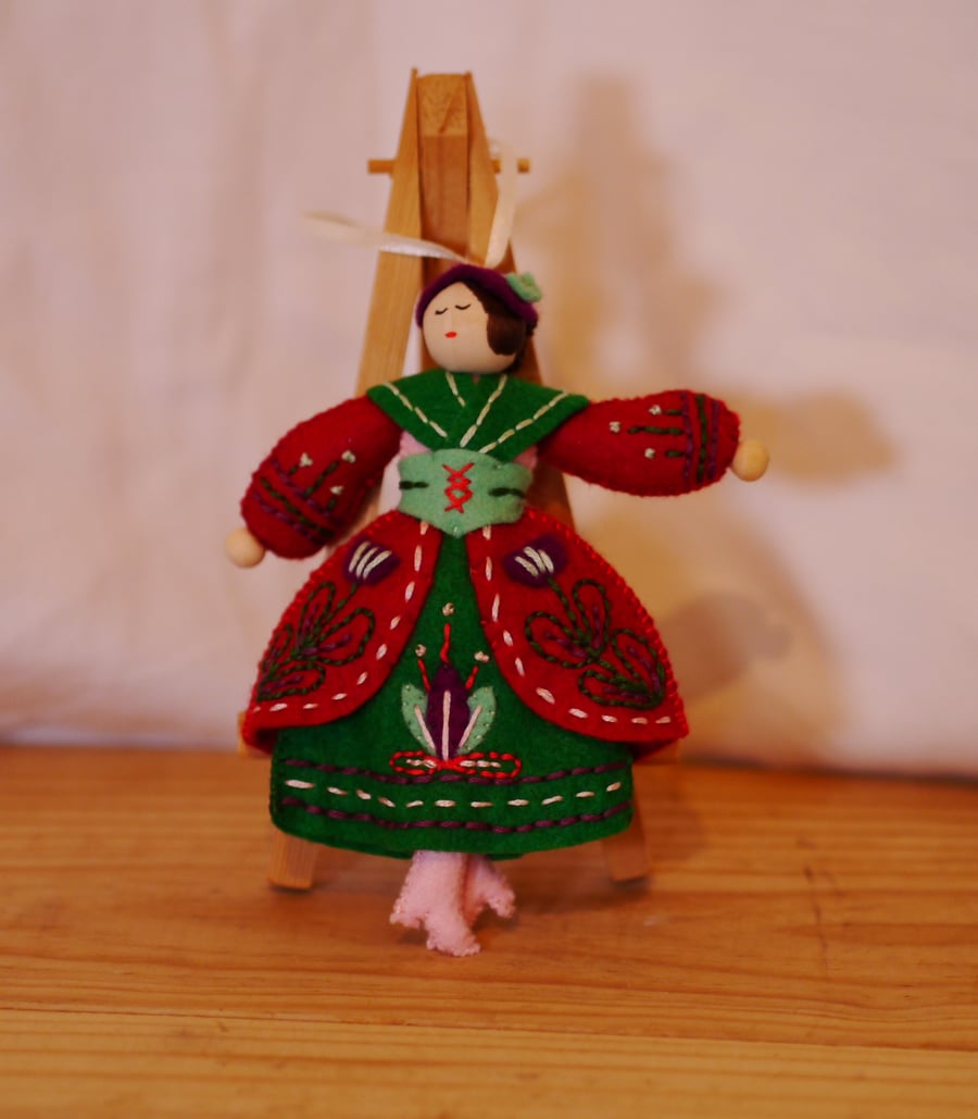 12 Days of Christmas Lady Dancing
