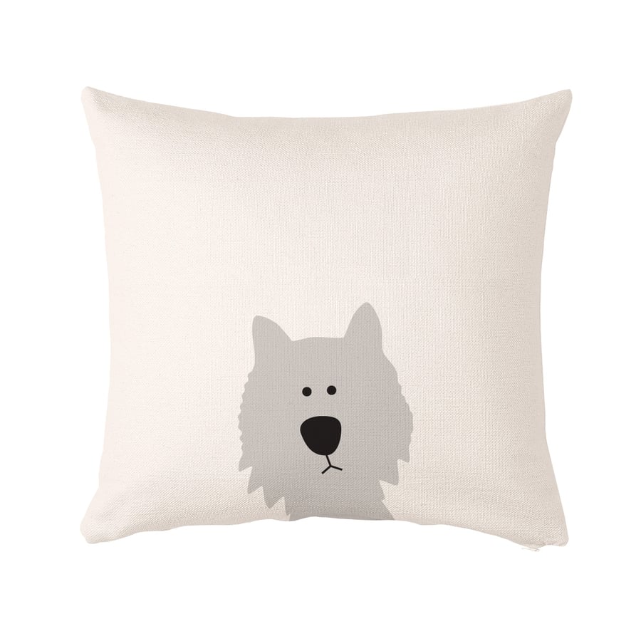 Dog Cushion, cushion cover 50x50 cm (20x20")