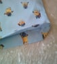 Fabric Shoulder with Minions on Pale Blue - Image 3