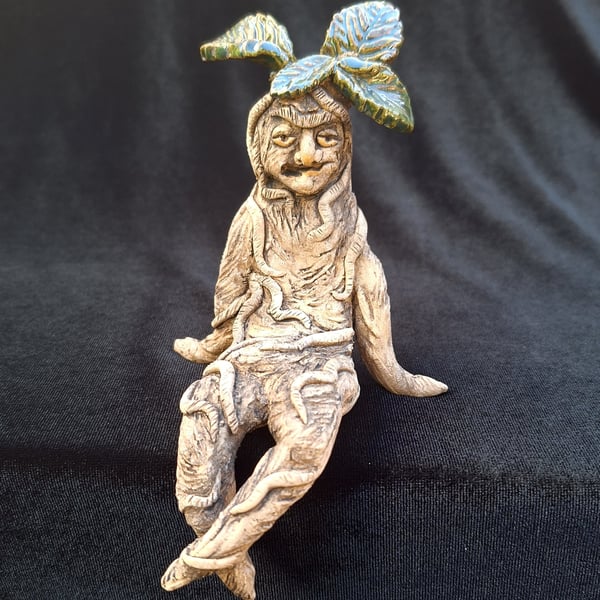 Maureen Mandrake - Ceramic shelf-sitting figure