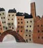 Glass Pennine Houses Sculpture - Image 1
