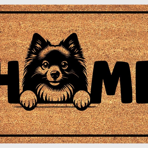 Finnish Spitz Home Door Mat No.1 - Finnish Spitz Welcome Mat - 3 Sizes