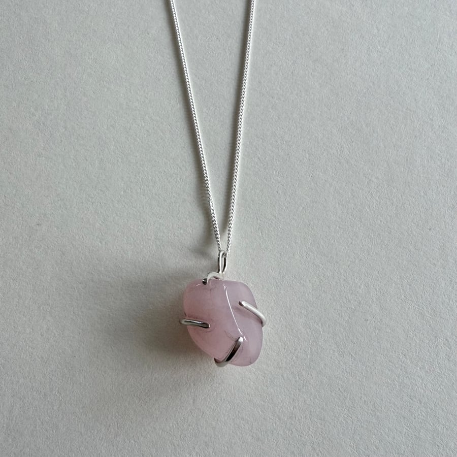Rose Quartz Pendant