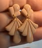 Art Deco Fan Earrings  - Image 8