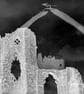 Photograph Black and White Composite - Fine Art -  Gothic Abbey Whitby - Image 3