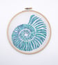Ammonite Embroidery Kit - Hand Embroidery Kit - Image 2