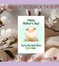 Sheep Mother's Day Card - A6 size 10.5cm X 14.8cm - Image 9