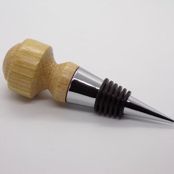 Oak Bottle Stopper