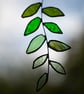 Stained Glass Leaf Suncatcher - Image 5