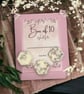 BOX OF 10 RHUBARB AND ROSE Wax Melts with botanical elements.  - Image 4