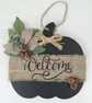 Welcome Pumpkin Shape Sign Home Decoration - Image 5