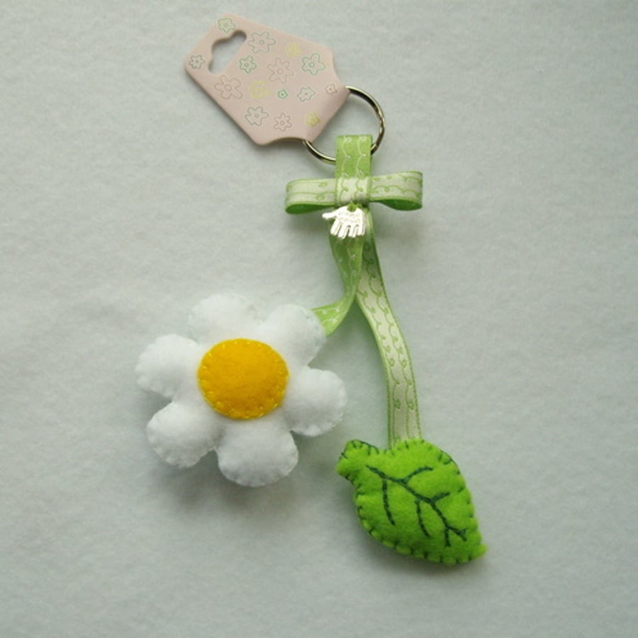 Daisey Bag Charm  Keyring