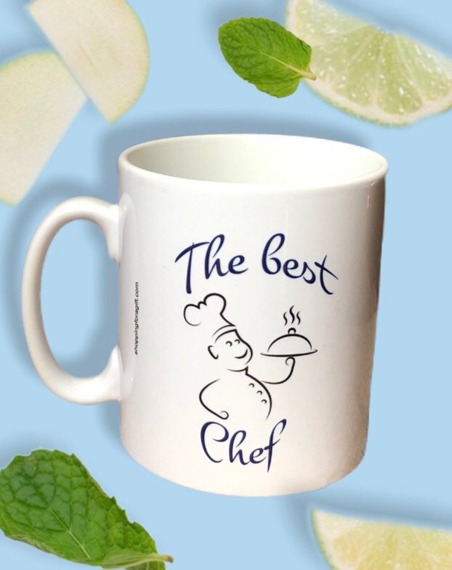 The Best Chef Mug. Mugs for Chefs for birthday or christmas, fathers day