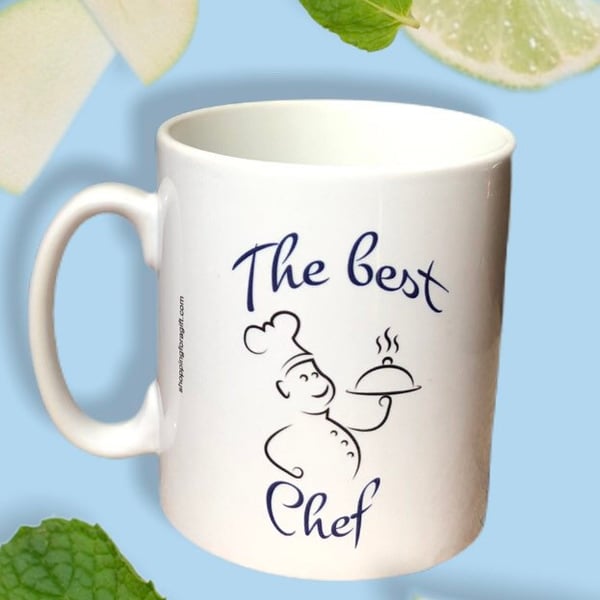 The Best Chef Mug. Mugs for Chefs for birthday or christmas, fathers day