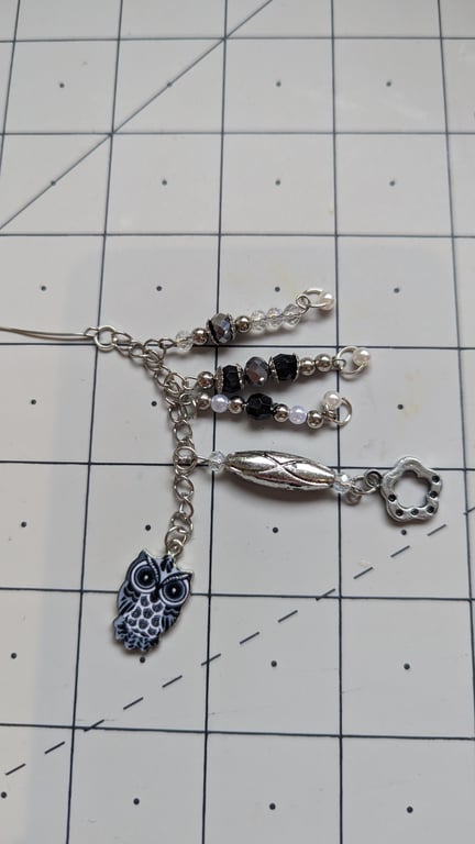 Glue Bottle Dangle Topper Stainless Steel Pin Jewellery