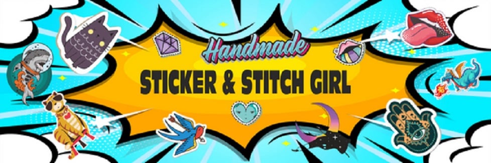 Sticker & Stitch Girl