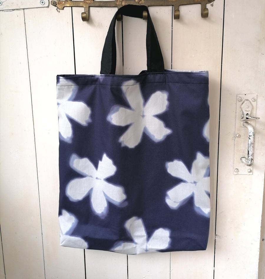 Tote Bag in Floral Fabric