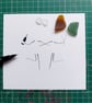 Personalised Sea Glass Friendship Picture, Custom Best Friend Keepsake - Image 4