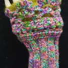 Indian jewel wrist warmer gloves