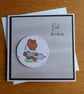 Card For Dad - Father's Day, Birthday - Fox With Watering Can - Image 1