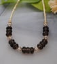 Smoky Quartz rondelle necklace - Image 2