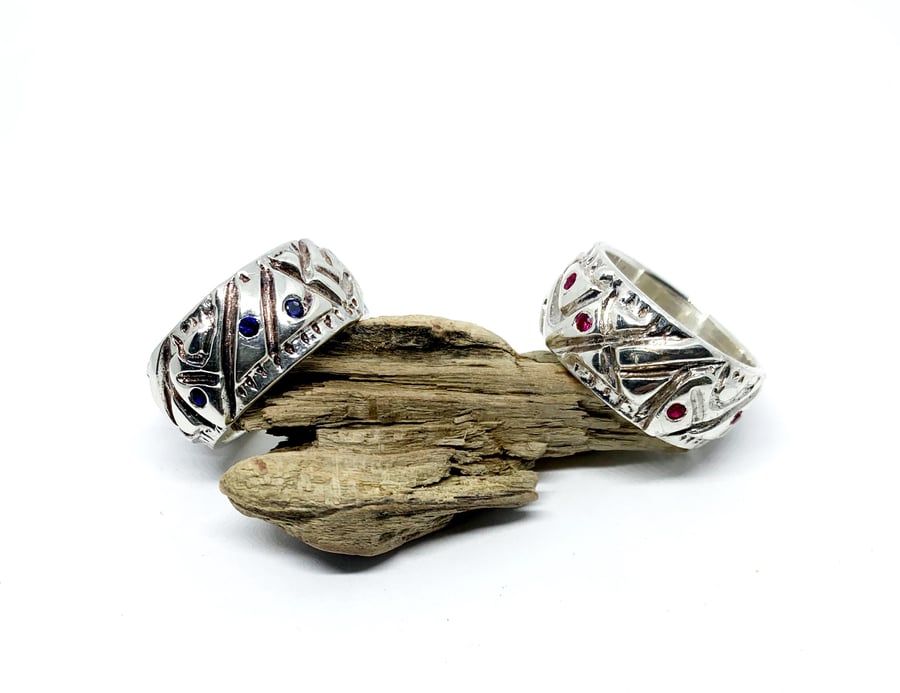 Abstract ring stones