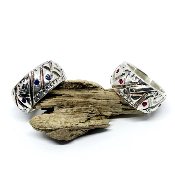 Abstract ring stones