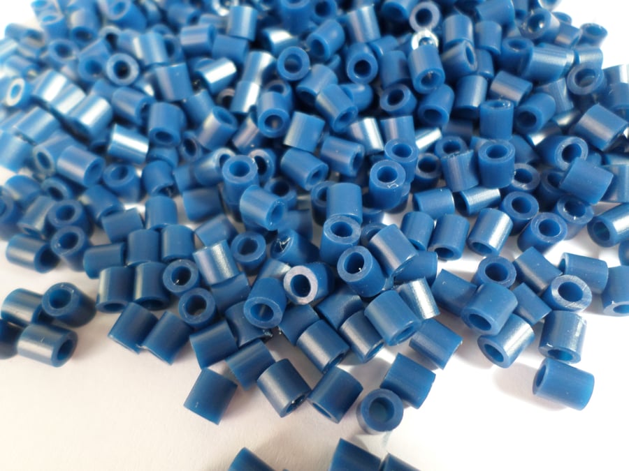 500 x Hot Fuse Beads - Column - 5mm - Navy Blue 