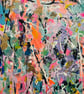 "Ibiza Vibes" Original Abstract Painting - Image 2