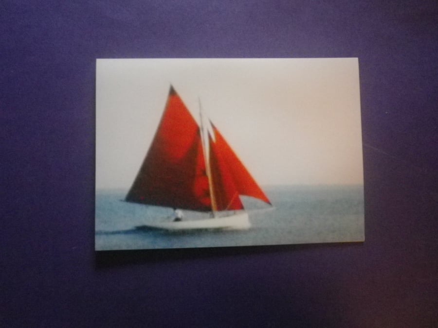 Red Sails in the Sunset, romantic summer evening, beautiful gift, ref 3283 