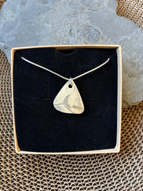 Handmade Necklace Unique Eco Friendly Gifts Gift Boxed Keepsake Pendant.