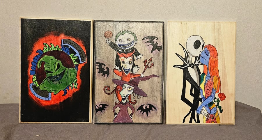 Nightmare before christmas trio 