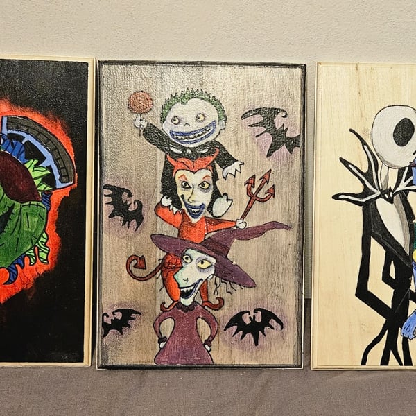 Nightmare before christmas trio 