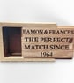 Personalised Oak Matchbox Cover – Engraved Fireside Gift - Image 2