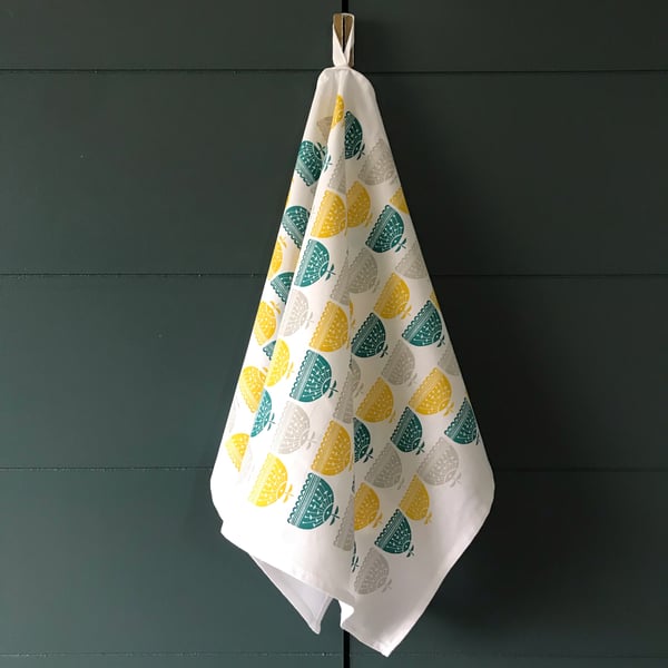 "little Flowers' Tea Towel - SALE
