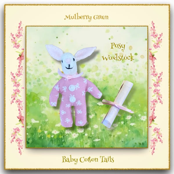 Posy Woodstock - A Baby Cotton Tail
