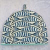   Tea cosy, to fit a 3 cup teapot, nautical, fish