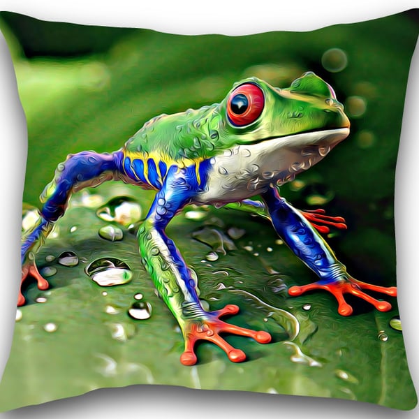 Frog Cushion Frog Pillow 