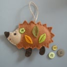 craft kit sewing kit Make Hetie the hedgehog decoration