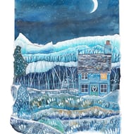 Hunkerdown Cottage - PRINT - Signed Limited Edition Giclee Print