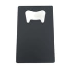 Black Metal Bottle Opener - Engraved and Personalised