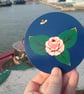 Canal art Roses drinks coasters - Image 5