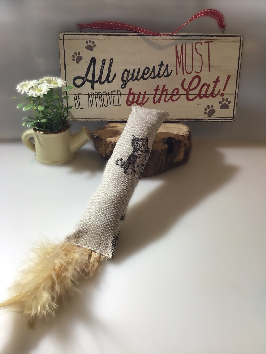 Shabby Cat Catnip Kicker Toy