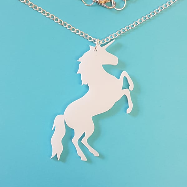 Mystical Unicorn Necklace - Acrylic