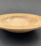 Sycamore bowl with wide brim and edge detail - Image 2