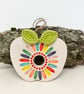Ceramic apple decoration - Image 3