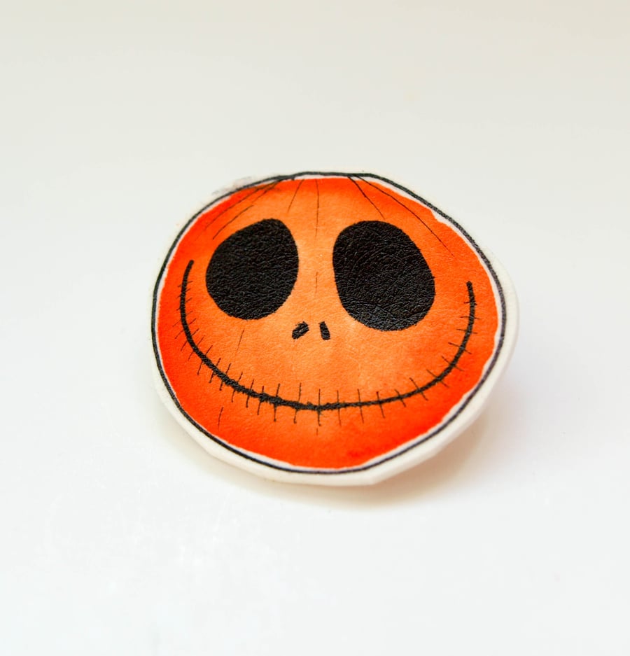 Pumpkin Brooch