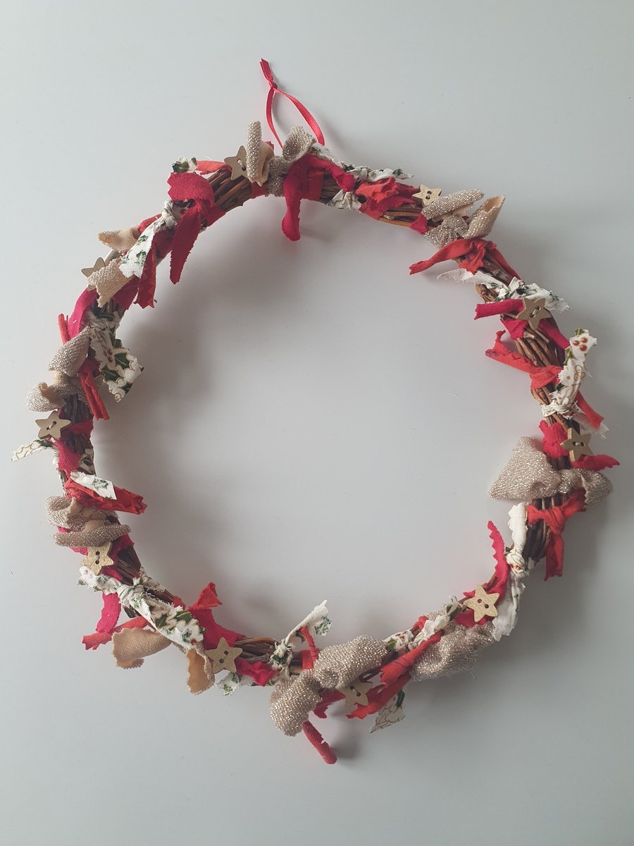 Rag Wreath