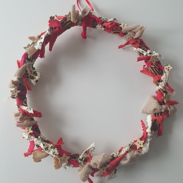 Rag Wreath